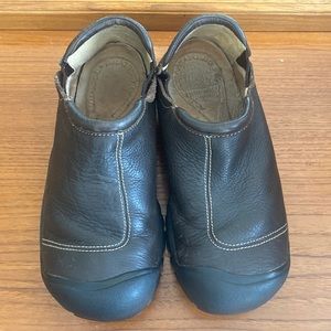 Keen leather loafers (no slip, oil resistant)
